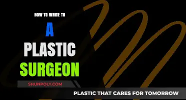 Crafting the Perfect Letter: How to Write to a Plastic Surgeon