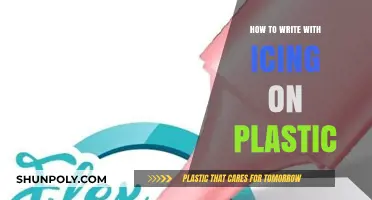 Icing Writing: Tips for Perfect Plastic Piping