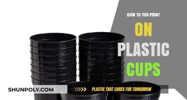 Customizing Plastic Cups: Printing Techniques and Ideas