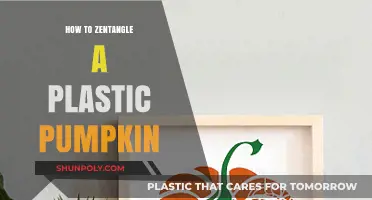Zentangle Art: Transforming a Plastic Pumpkin