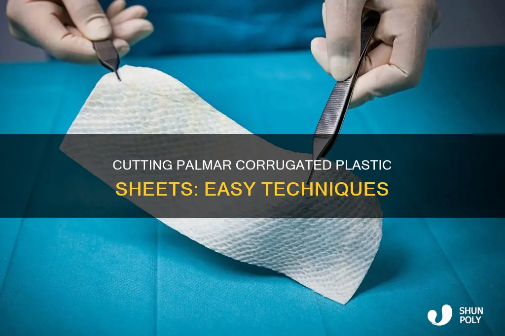 how tocut palmar corregated plastic sheet