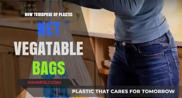 Eco-Friendly Ways to Dispose of Plastic Net Vegetable Bags