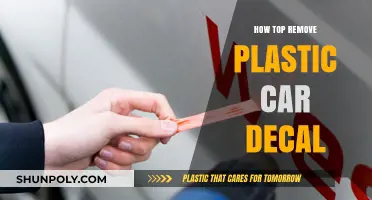Easy Steps to Safely Remove Plastic Car Decals Without Damage