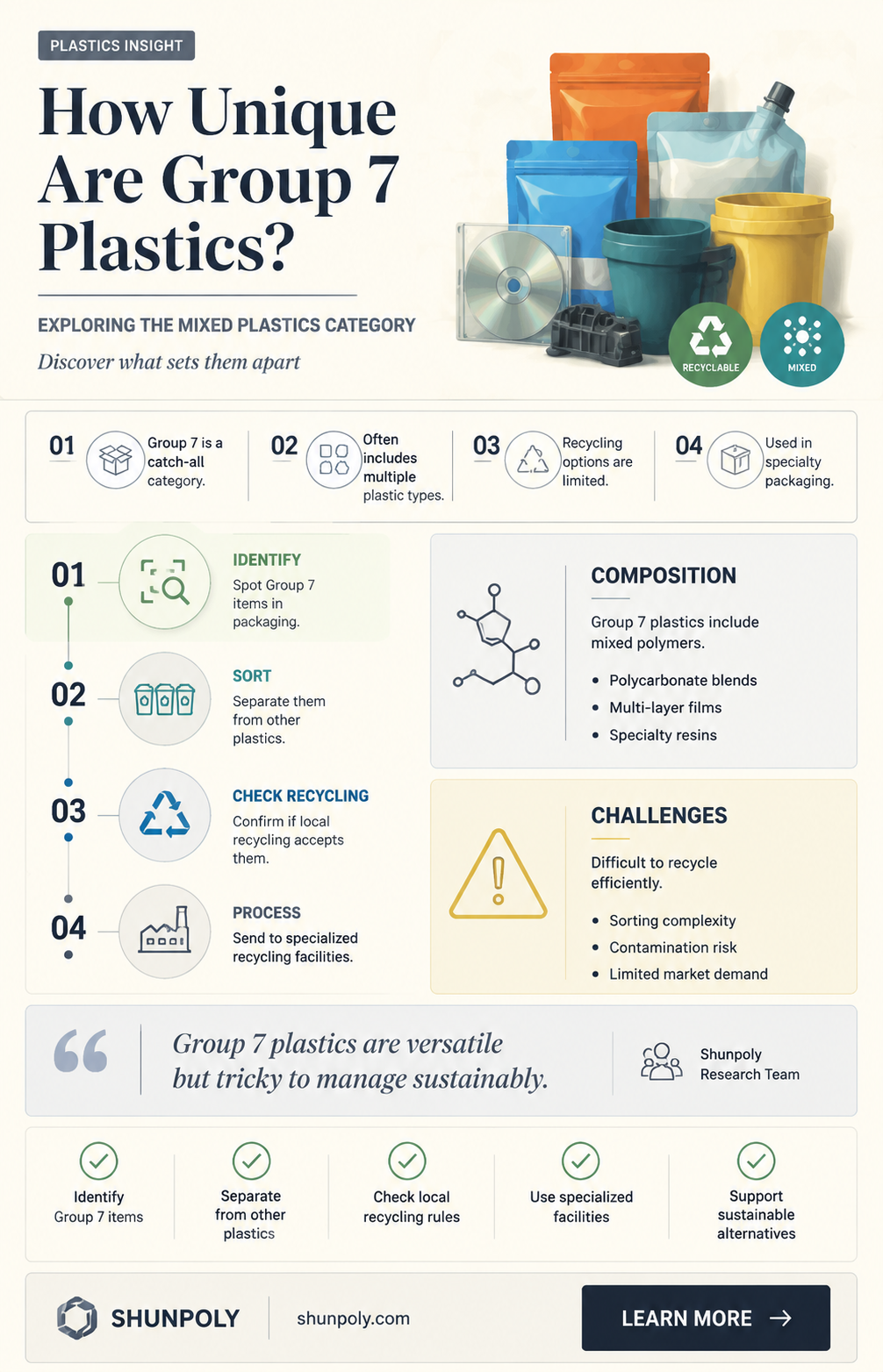 are group 7 plastics really that different