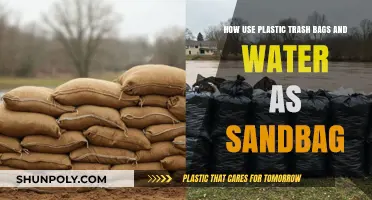 DIY Sandbags: Using Plastic Trash Bags and Water for Flood Protection
