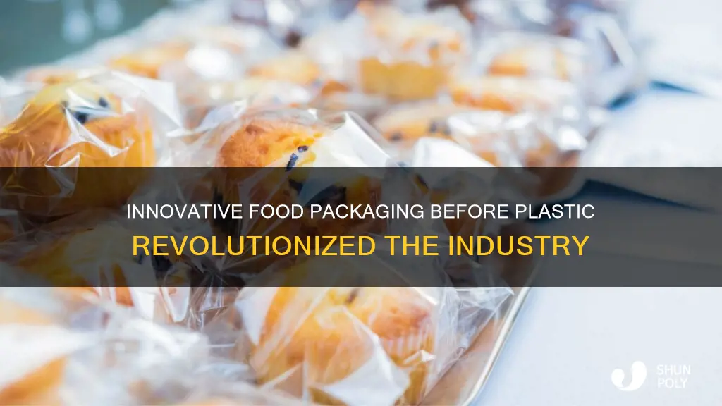 how was food packaged before plastic