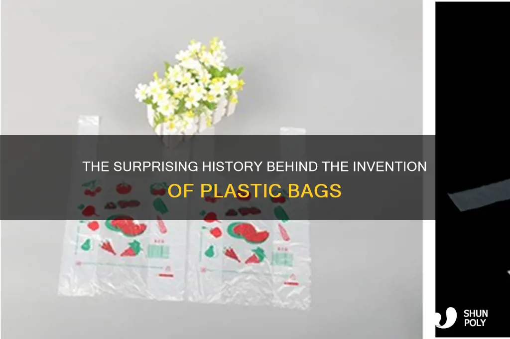 how was plastic bags invented