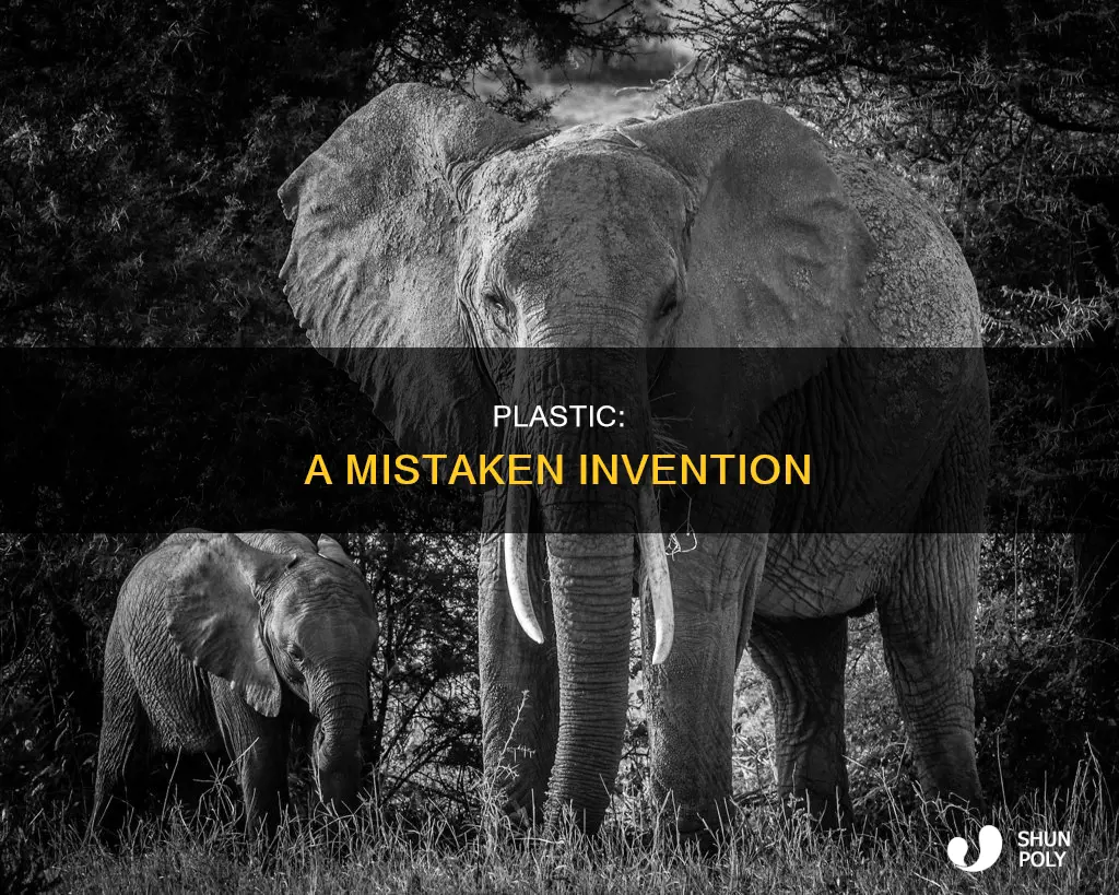 how was plastic invented by mistake