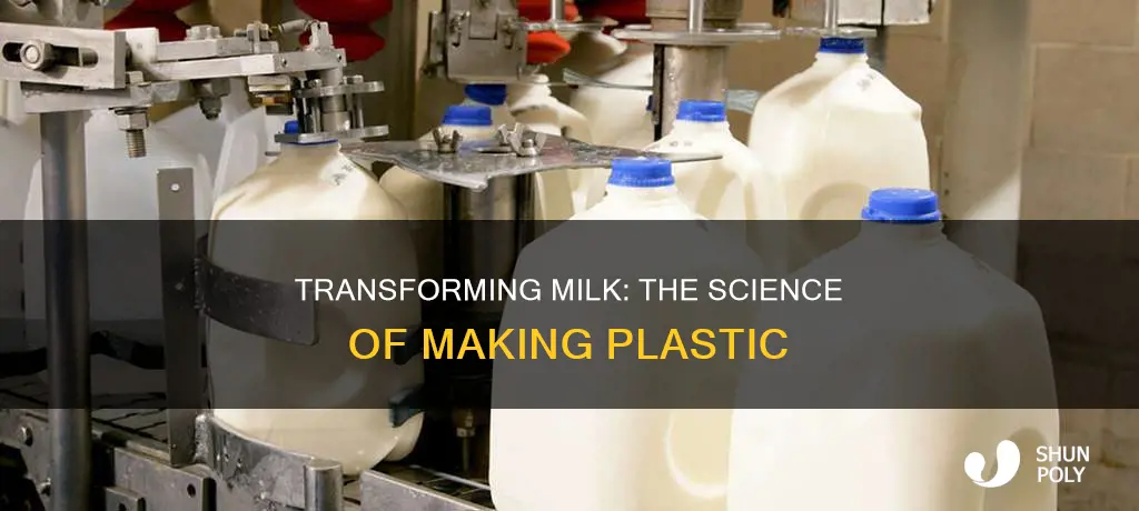 how we learn turn milk into plastic