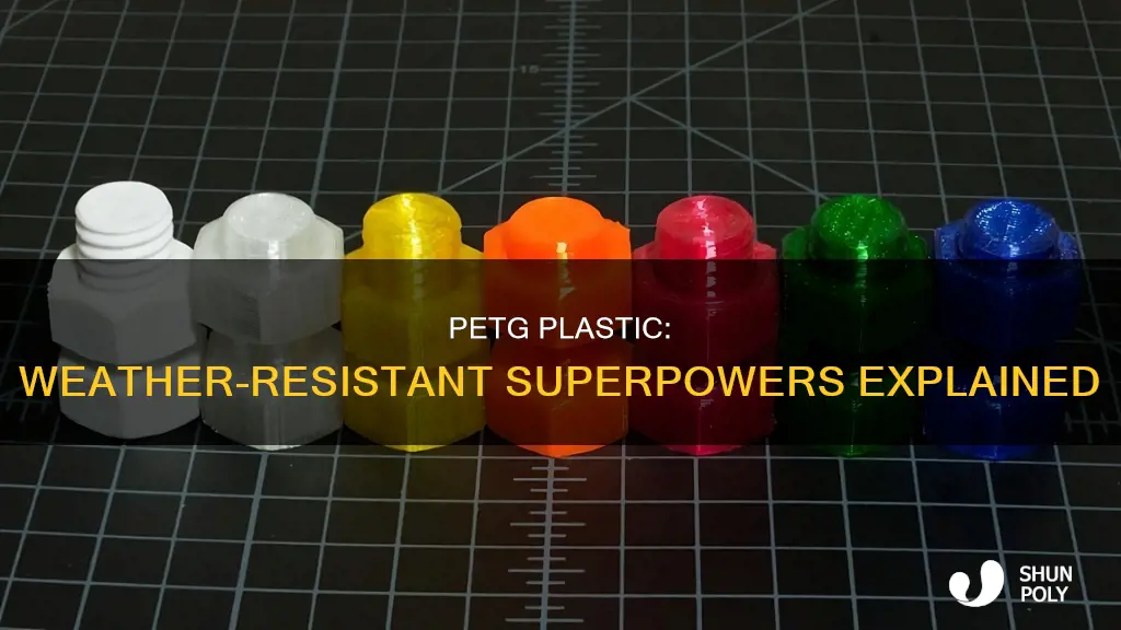 how weather resistant is petg plastic