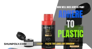 Adhesion of Acrylic Paint on Plastic: What's the Verdict?