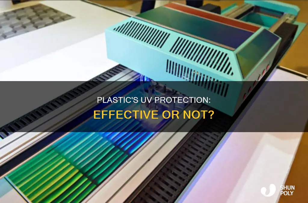how well does plastic block uv