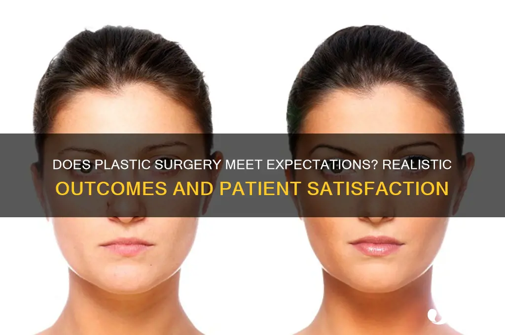 how well does plastic surgery match