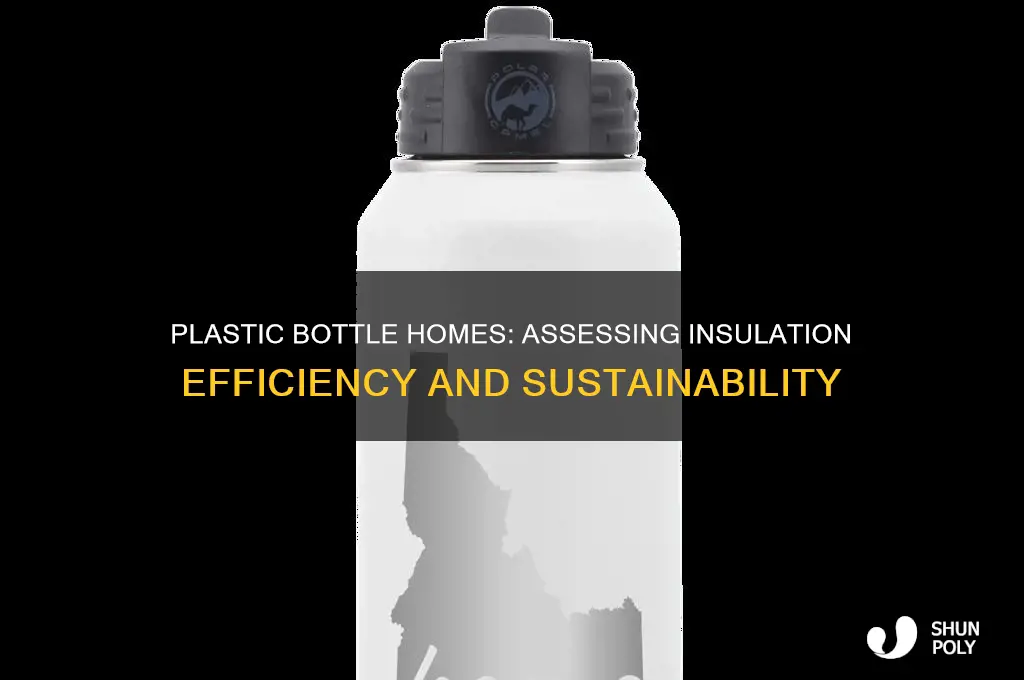 how well insulated are houses made of plastic bottles
