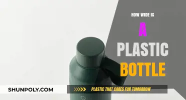 Exploring the Standard Width of Everyday Plastic Bottles