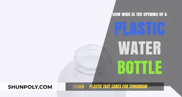 Measuring the Standard Opening Width of Plastic Water Bottles
