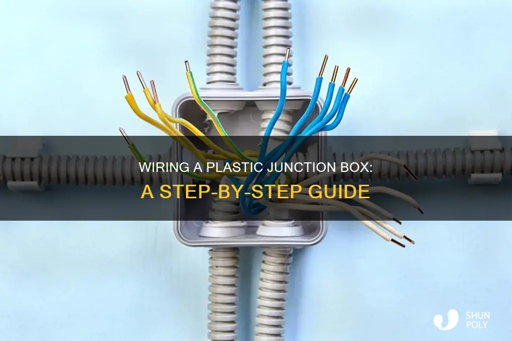 how wire a plastic junction box