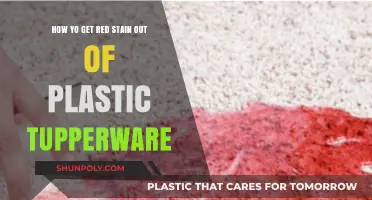 Effective Ways to Remove Red Stains from Plastic Tupperware Easily