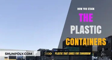 Stacking Plastic Containers: Space-Saving Organization