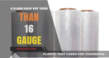 Comparing Thickness: 18 Gauge vs 16 Gauge Plastic Wrap