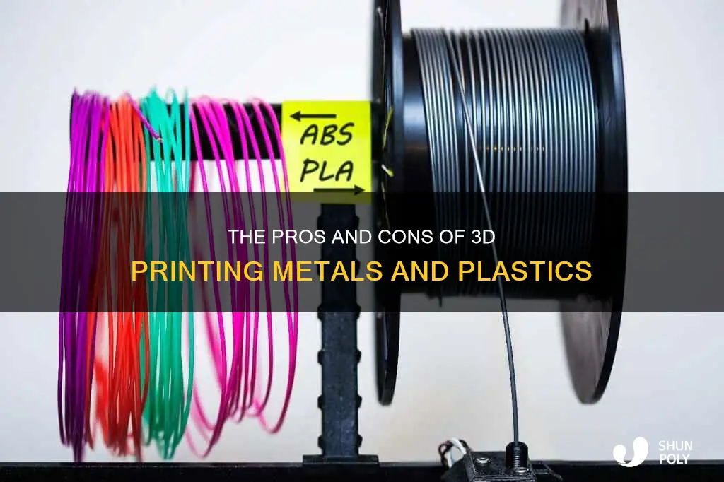 is 3d printing plastic or metal