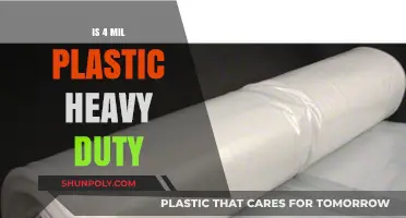 Heavy-Duty Plastic Sheeting: 4 Mil Thick?
