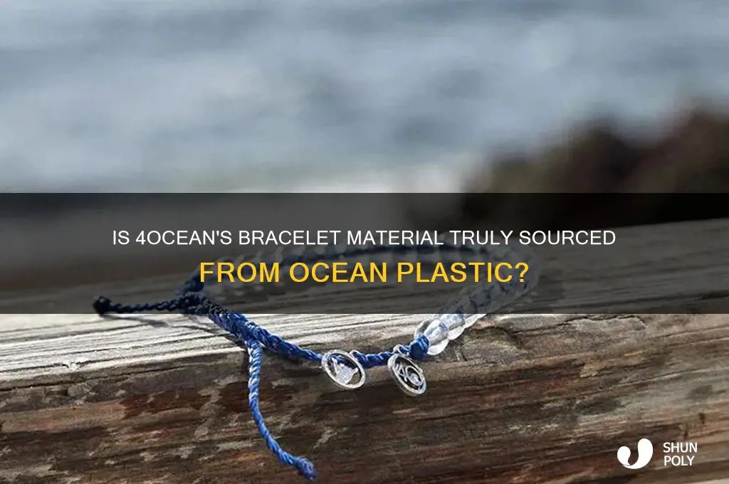 is 4ocean actually made from ocean plastic