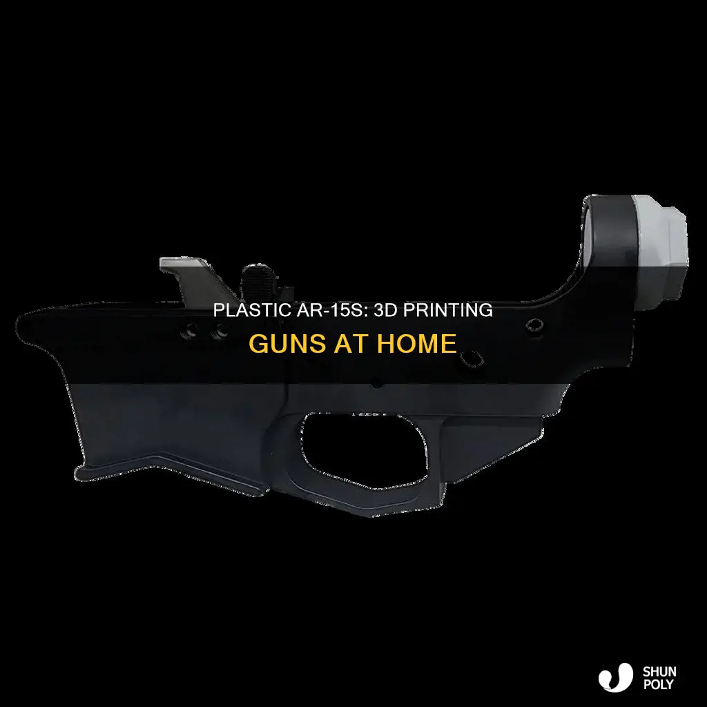 is a 3d printed ar15 all plastic