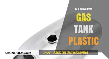 Plastic Gas Tanks: Honda Fury's Unique Feature
