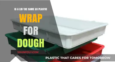Dough Storage Dilemma: Lid vs. Plastic Wrap - Which is Better?