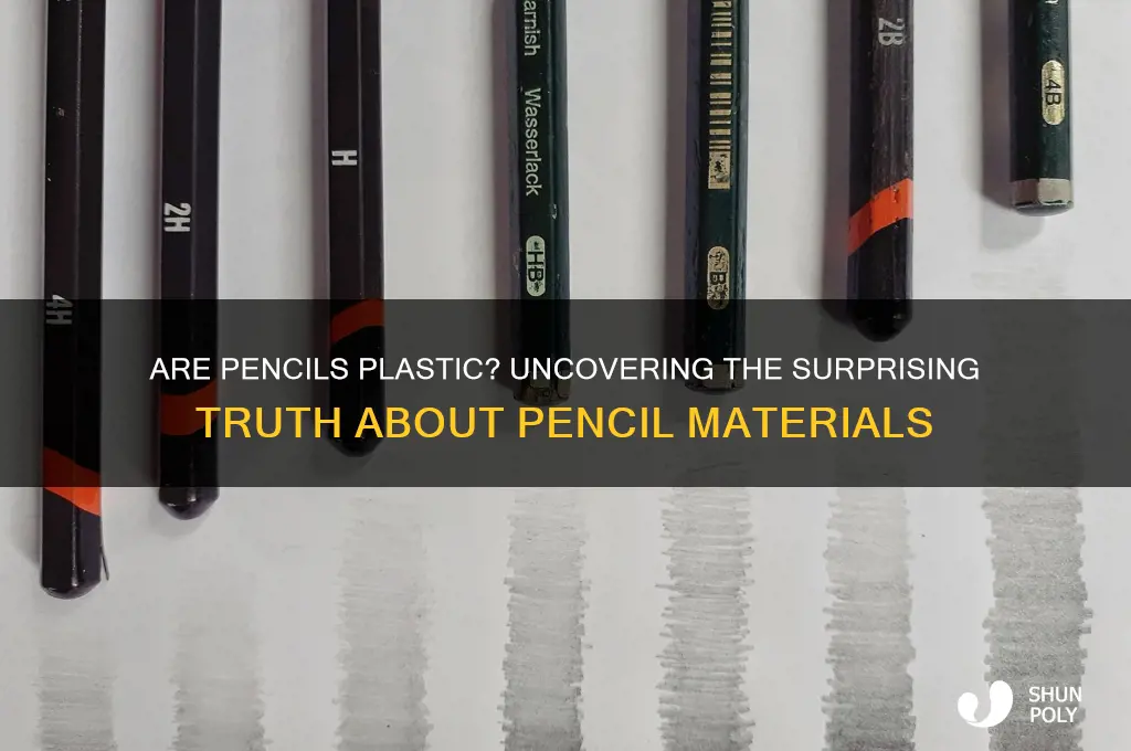 is a pencil made of plastic