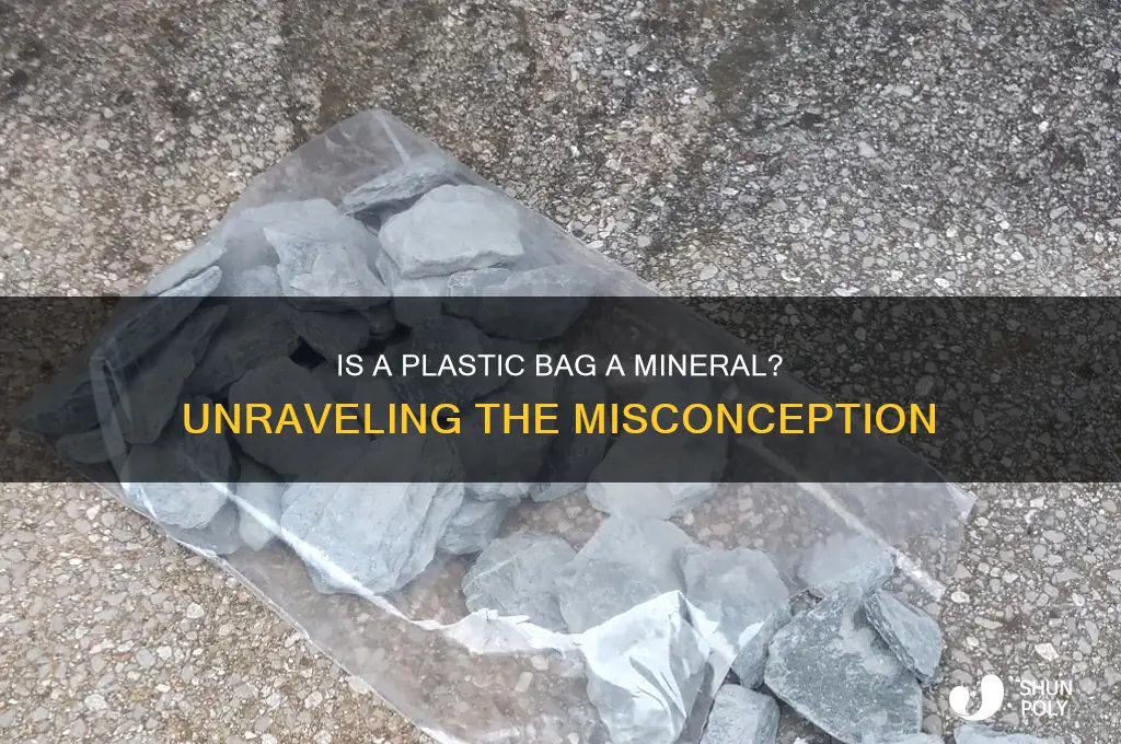 is a plastic bag a mineral