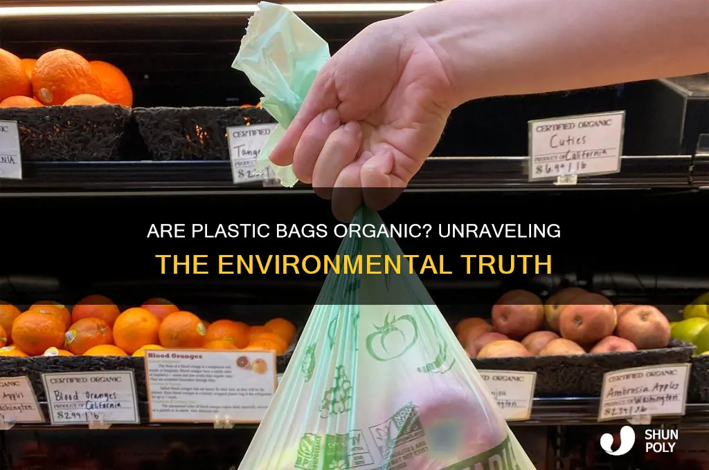 is a plastic bag organic