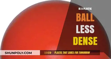 Plastic Balls: Less Dense, More Fun