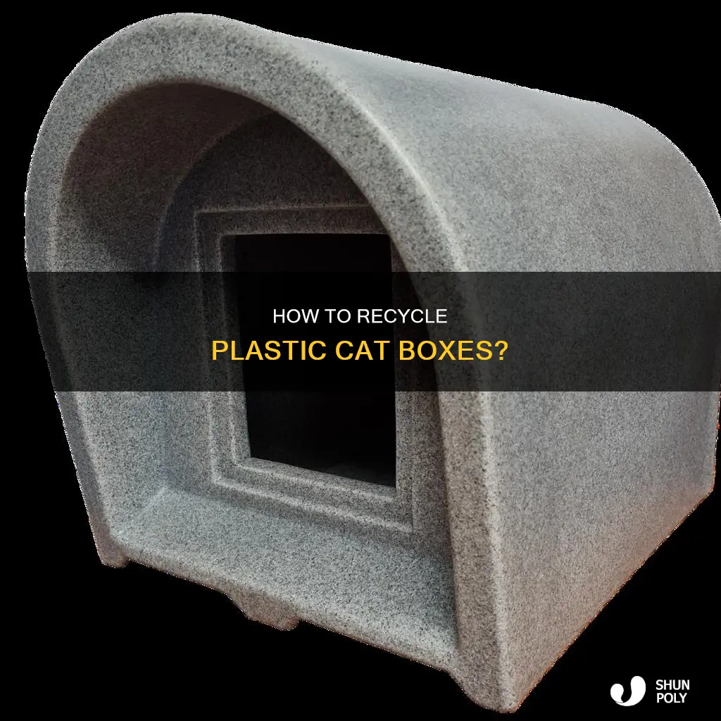 is a plastic cat box recyclable