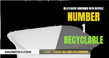 Recycling Plastic Containers: What Does #1 Mean?