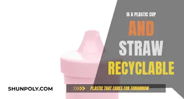 Plastic Cup and Straw: Are They Recyclable?