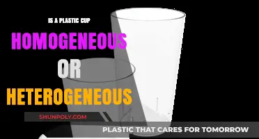 Plastic Cup: Homogeneous or Heterogeneous?