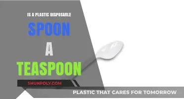 Disposable Plastic Spoon: Teaspoon or Not?