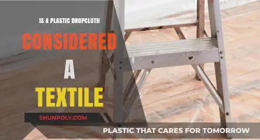 What Are Plastic Dropcloths? Textiles or Not?