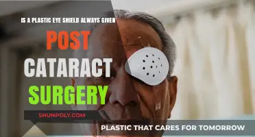 Post-Cataract Surgery: Is a Plastic Eye Shield Always Necessary?