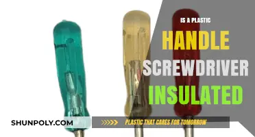 Plastic Handle Screwdrivers: Insulated or Not?