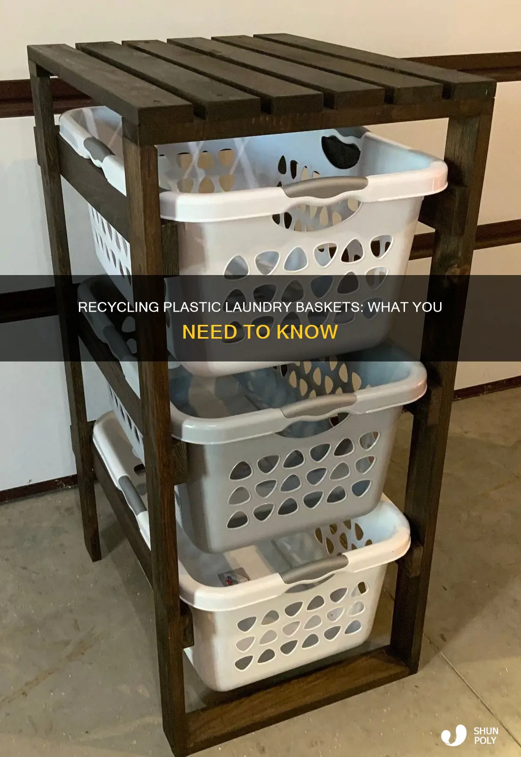 is a plastic laundry basket recyclable