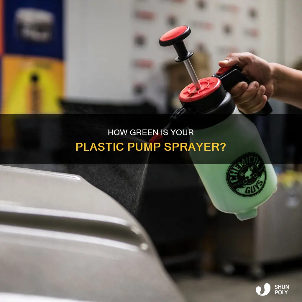 is a plastic pump sprayer recycleable