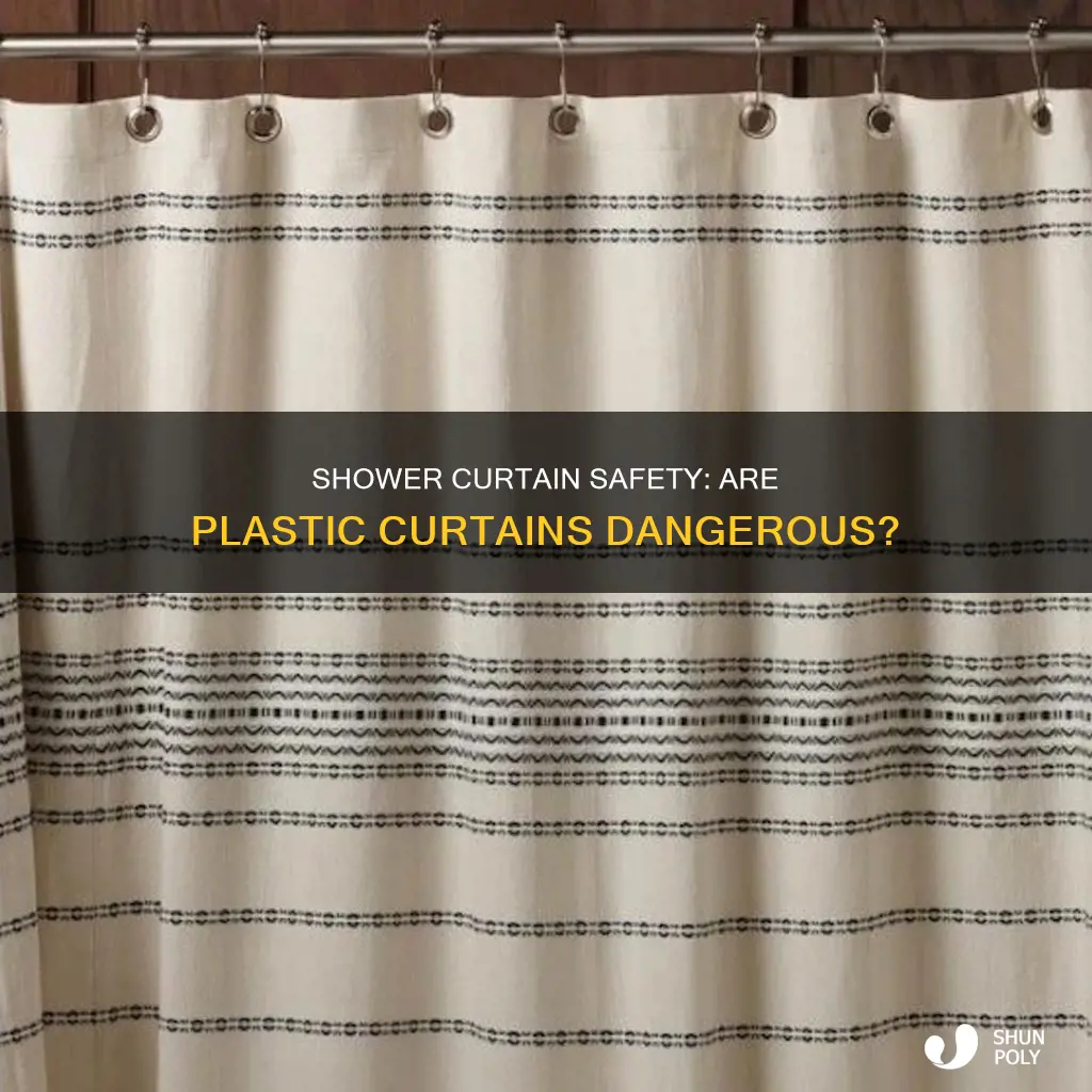 is a plastic shower curtain unsafe