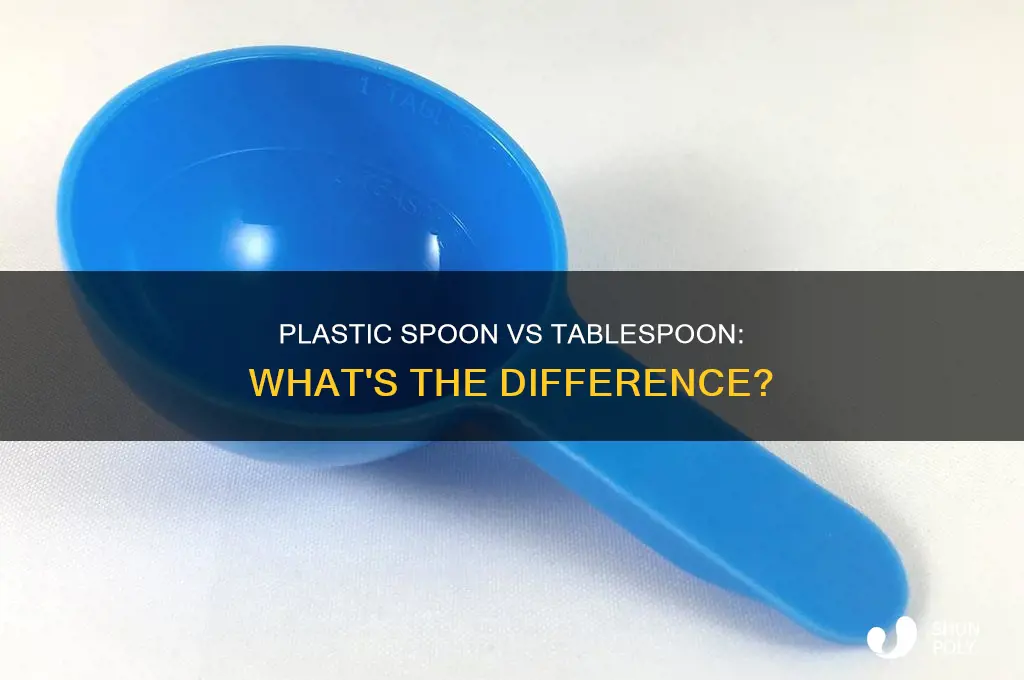 is a plastic spoon 1 tablespoon