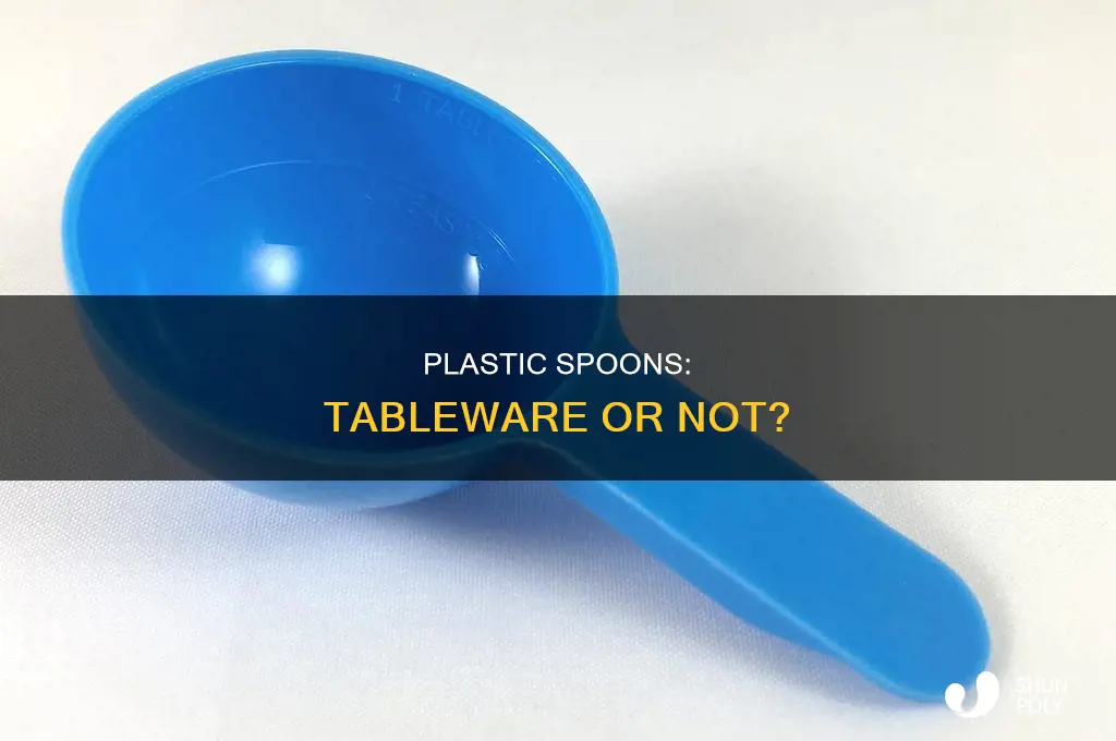 is a plastic spoon a table spoon