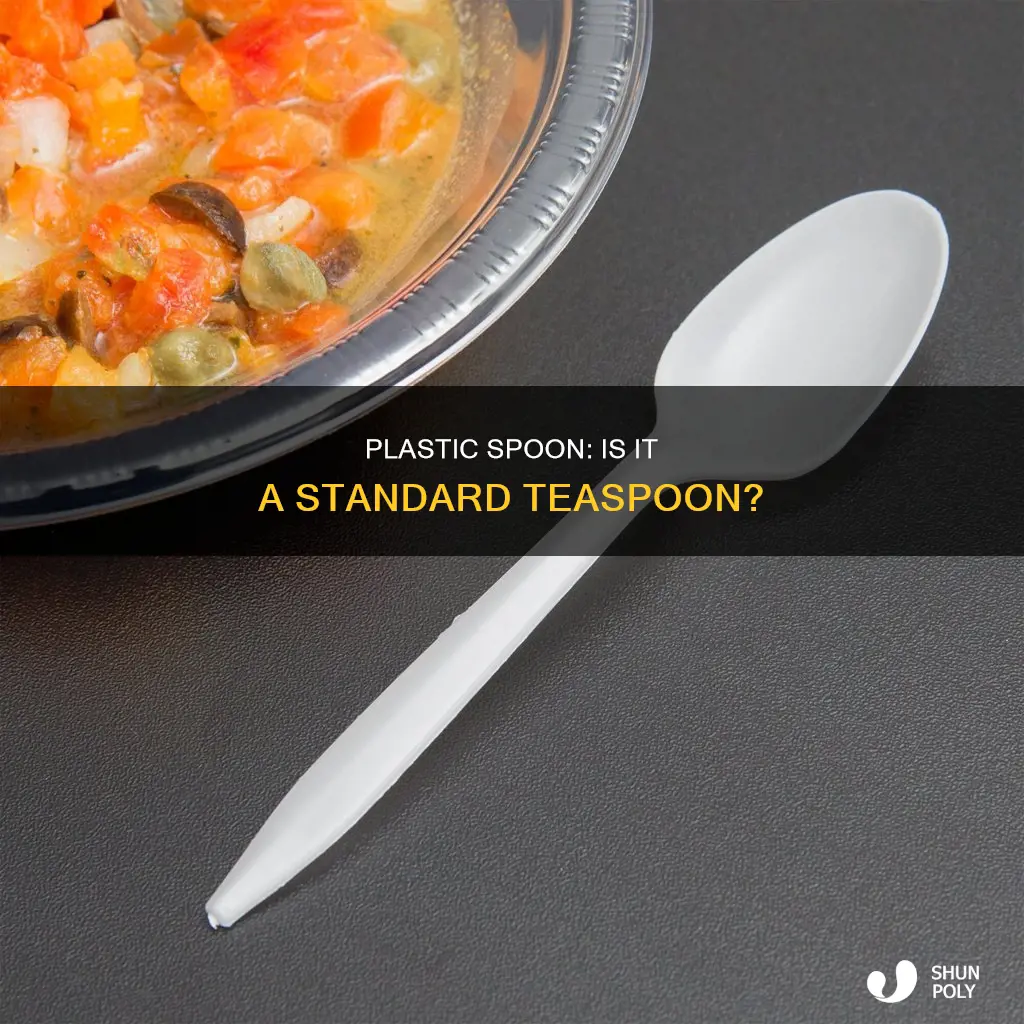 is a plastic spoon a tsp
