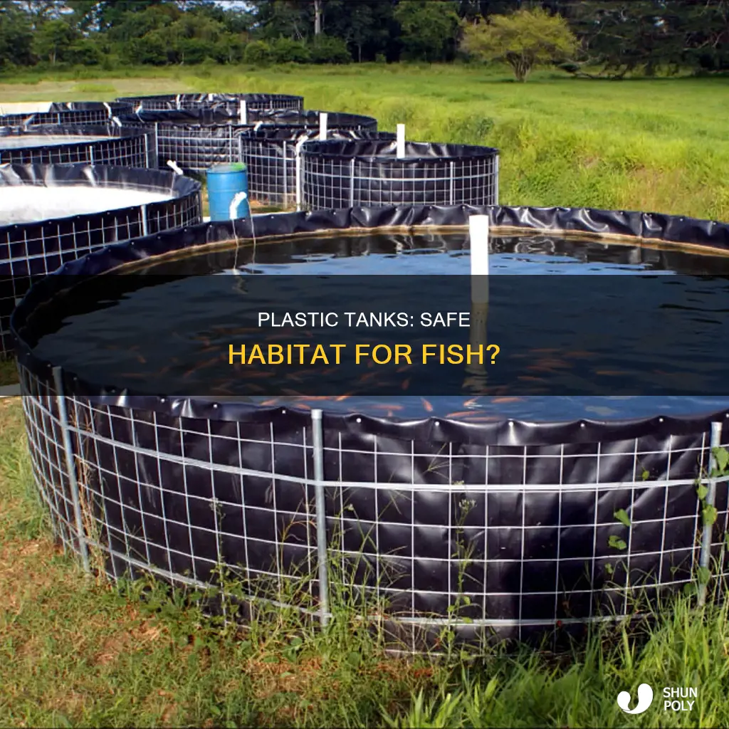 is a plastic tank good for fish