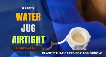 Plastic Water Jugs: Airtight or Not?